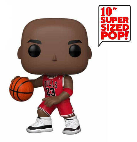 Figurine Funko Pop! N°75 - NBA : Bulls - Michael Jordan (red Jersey) 25 Cm